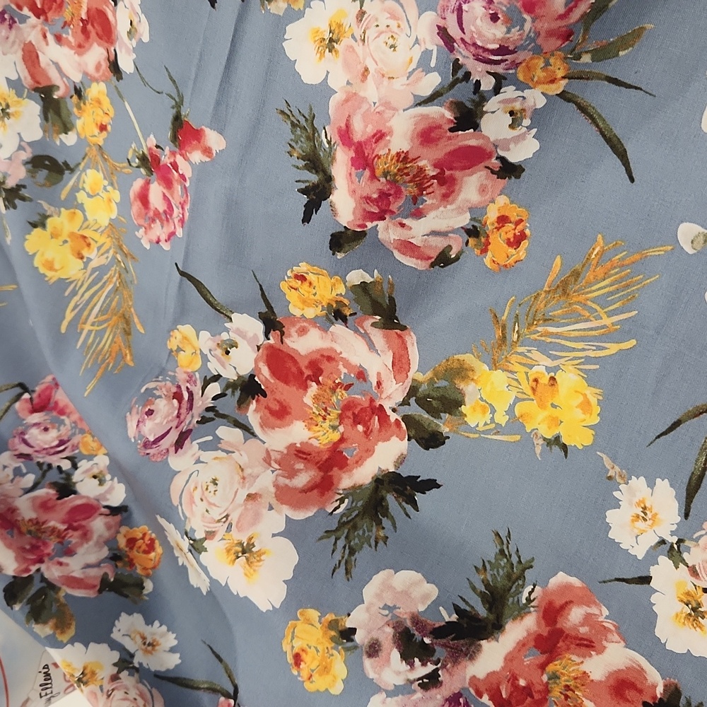 2 yards plus a bit Wyndham Fabric "Wildflower" by Kelly Ventura